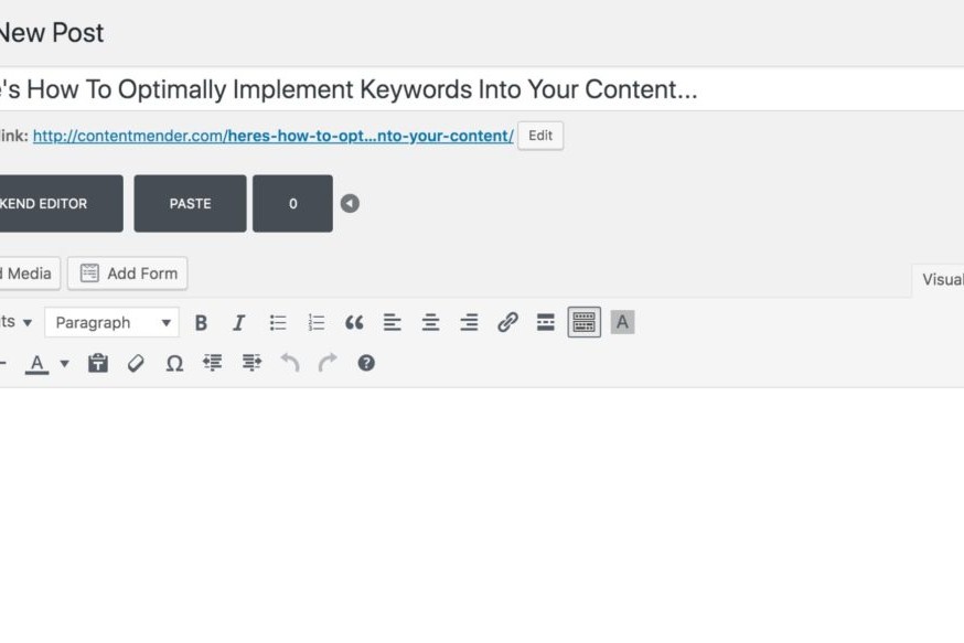 implement your keywords correctly