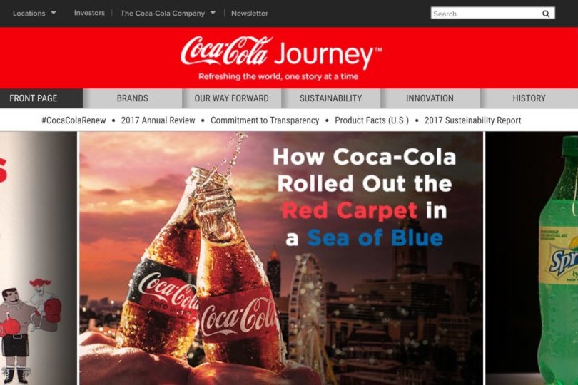 Who has the Best Content Strategy Coca Cola ContentMender