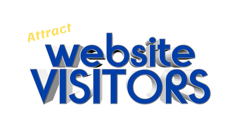 attract website visitors