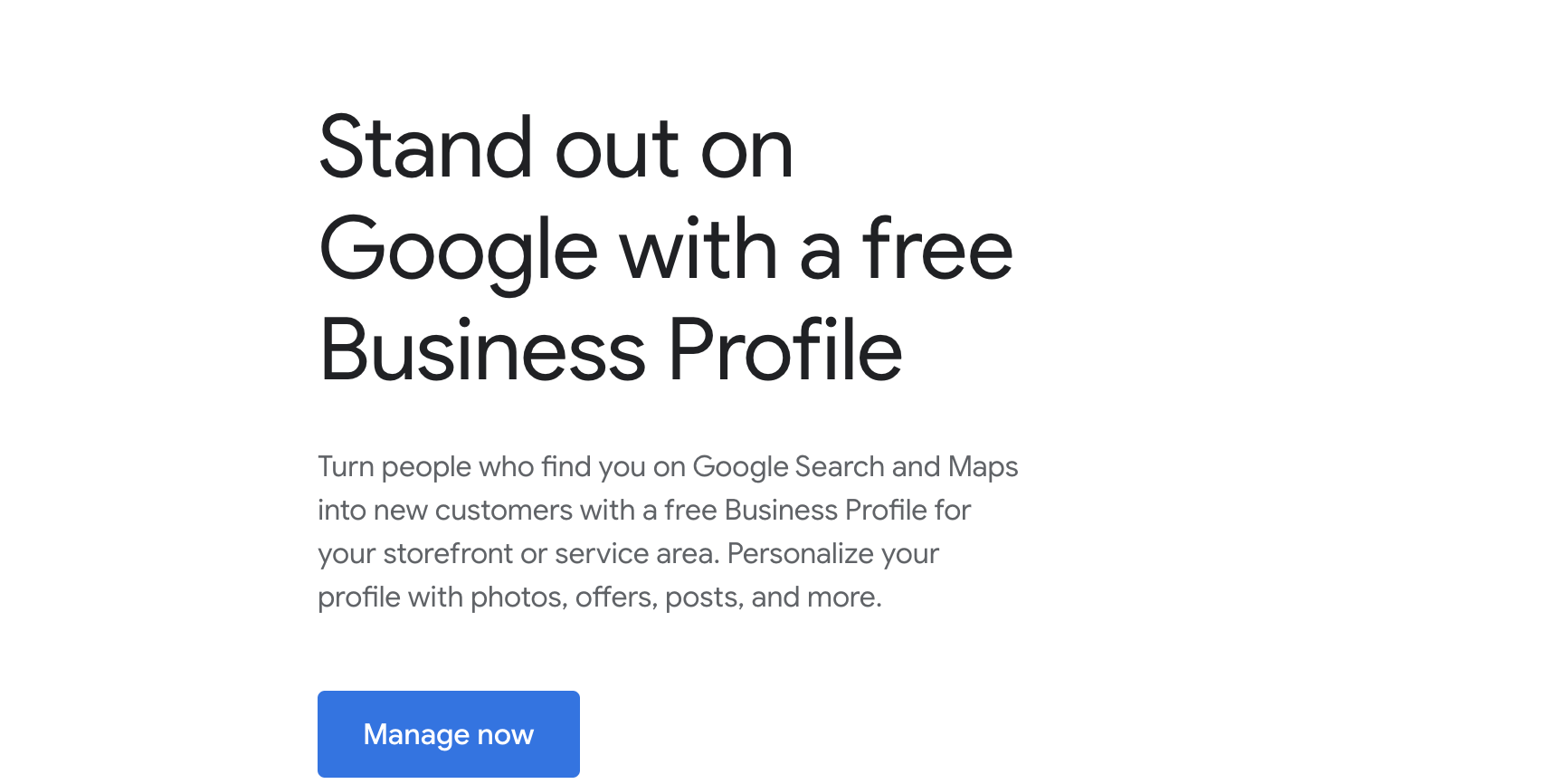 Google Business Profile is an essential part of any local SEO checklist